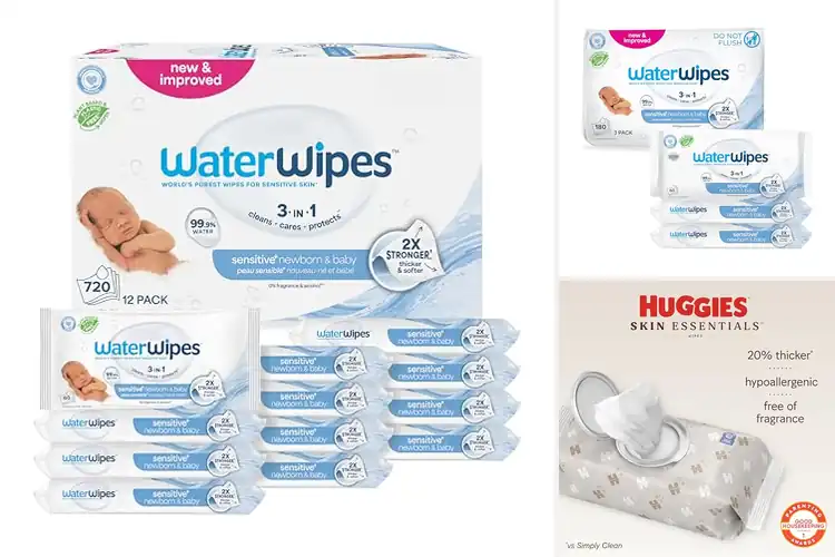 Detailed view of Best 2X Strong Baby Wipes