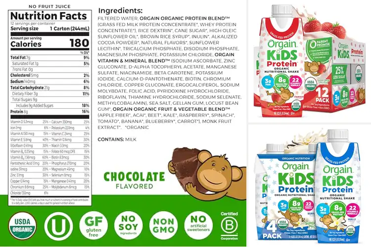 Detailed view of Best 3g Fiber 22 Vitamins Shakes