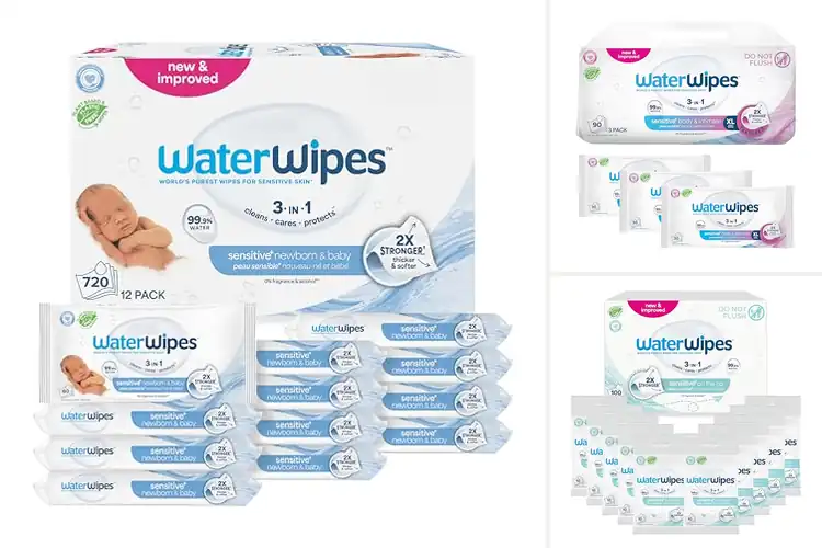 Detailed view of Best 99.9 Percent Water Wipes
