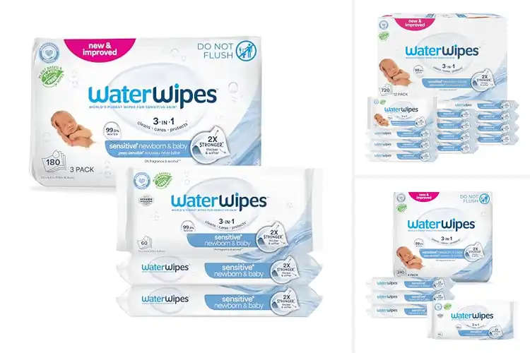 Detailed view of Best 99.9% Water Wipes