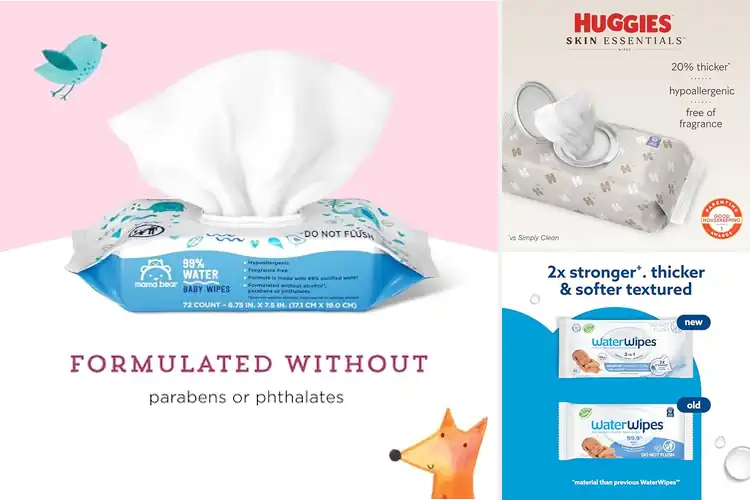 Detailed view of Best 99 Percent Water Wipes: Gentle Care for Happy Baby Skin