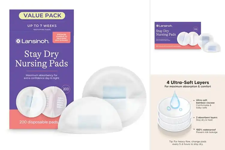 Detailed view of Best Absorbent Breast Pads: Stay Dry & Confident