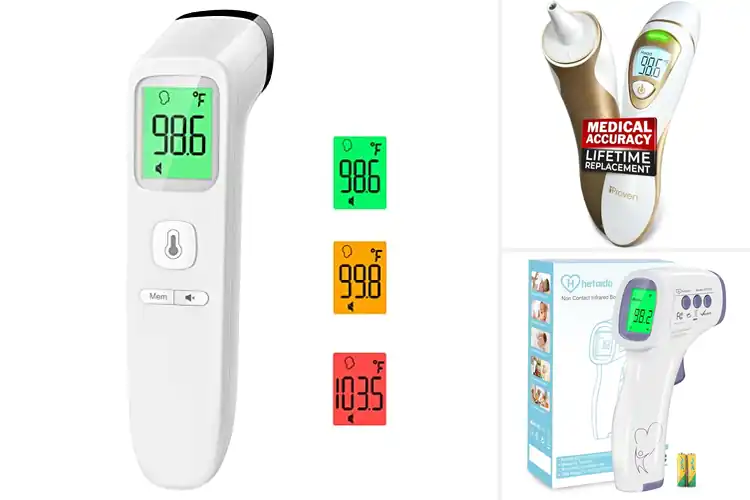 Detailed view of Best Accuracy Forehead Thermometers