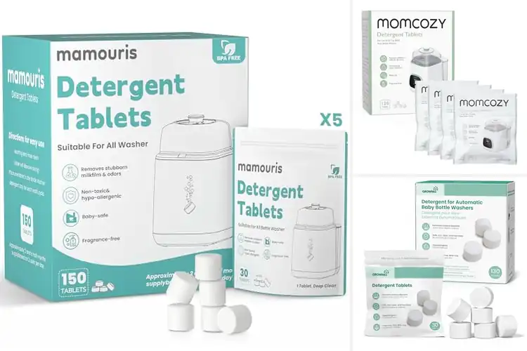 Detailed view of Best Baby Bottle Wash Tablets: Safe, Eco-Clean & Odor-Free