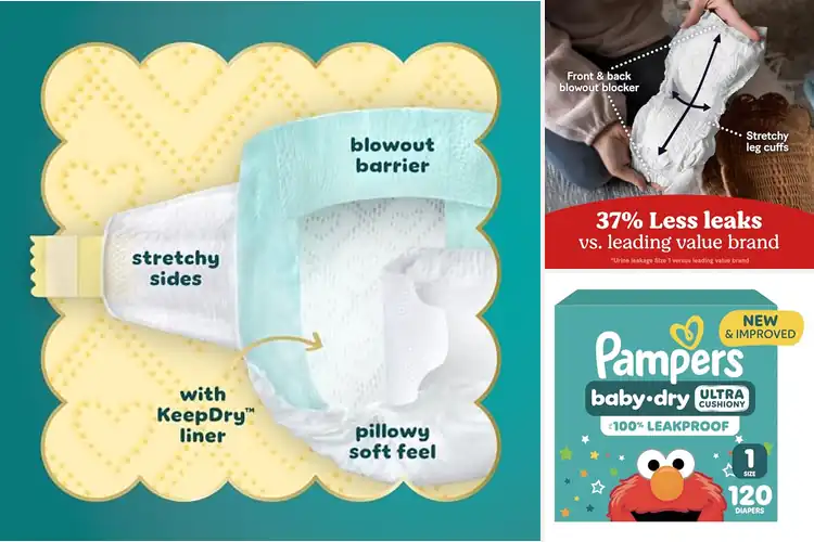 Detailed view of Best Baby Diapers: Top Picks for Comfort & Leak Protection