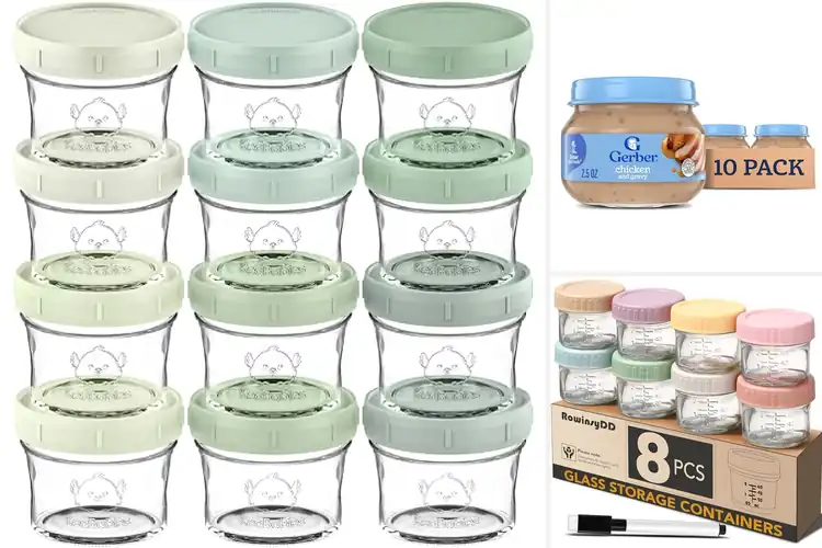 Detailed view of Best Baby Food Jars for Fresh, Easy Mealtime