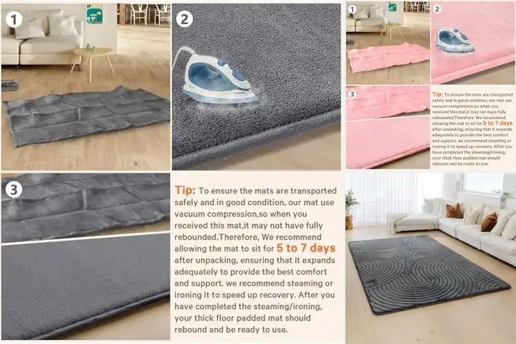 Detailed view of Best Baby Muscle Strengthening Mats