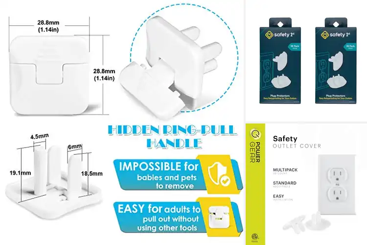 Detailed view of Best Baby Proofing Outlet Covers