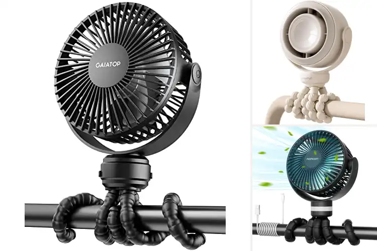 Detailed view of Best Baby Stroller Fans: Top Picks for Cool, Comfy Rides