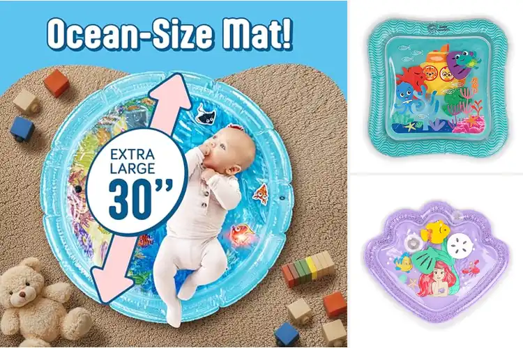 Detailed view of Best Baby Water Mats