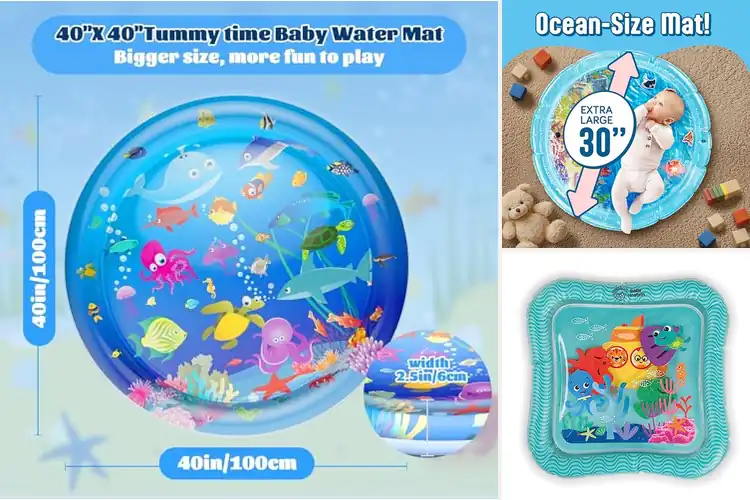 Detailed view of Best Baby Water Play Mats