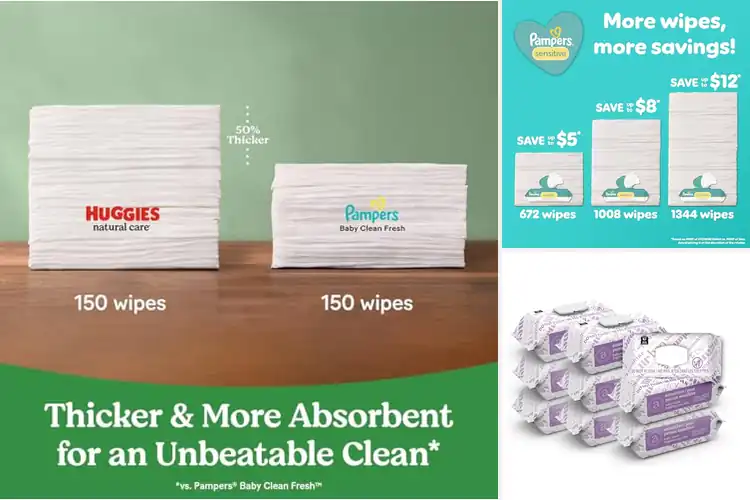 Detailed view of Best Baby Wipe Refills: Top Brands Compared for Gentle Care