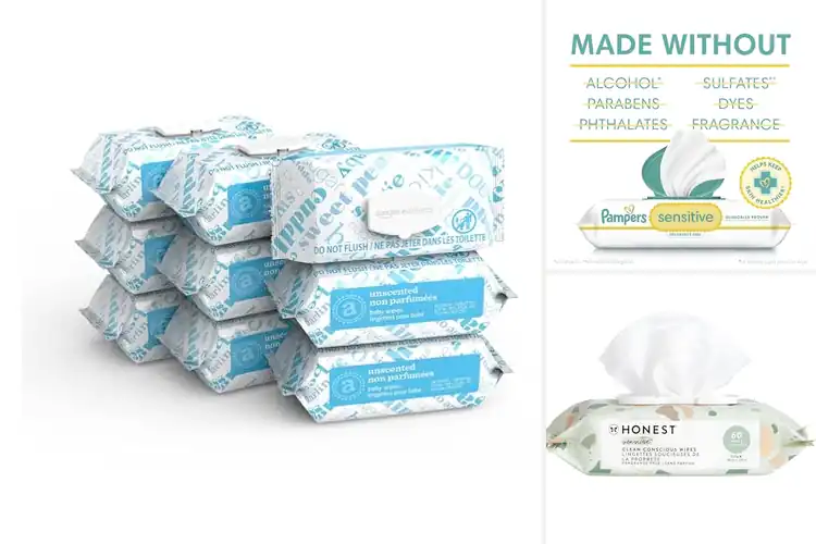 Detailed view of Best Baby Wipes Without Alcohol
