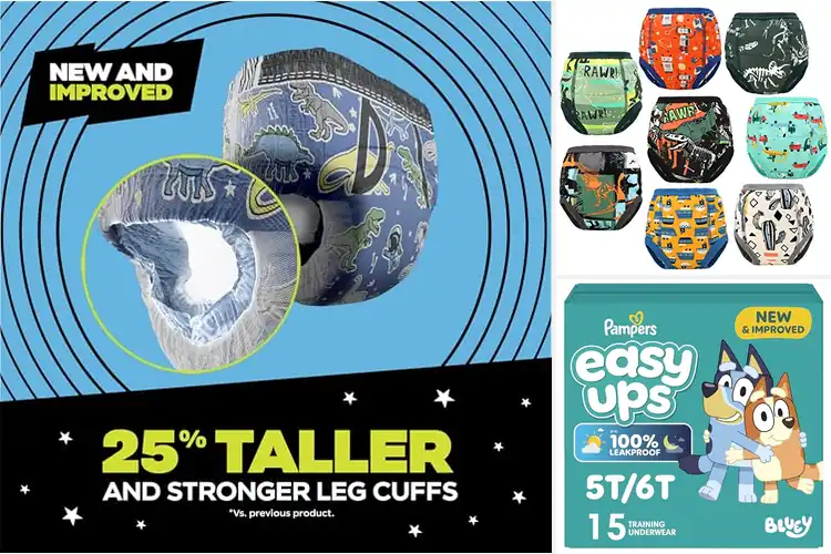 Detailed view of Best Boys’ Night-Time Training Pants