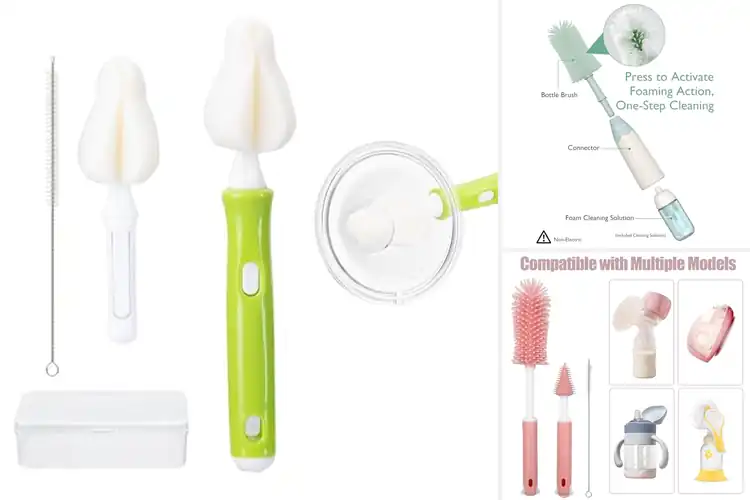 Detailed view of Best Breast Pump Cleaning Brushes For Moms