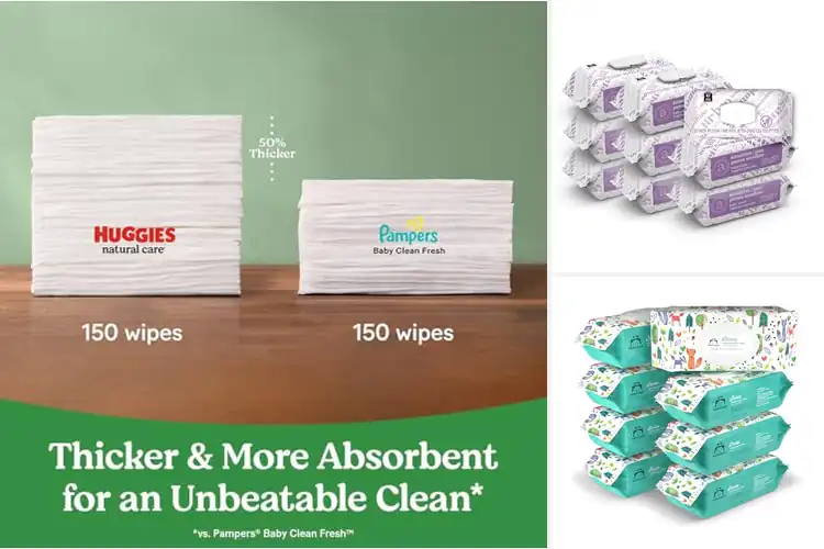 Detailed view of Best Bulk Baby Wipes For Sensitive Skin