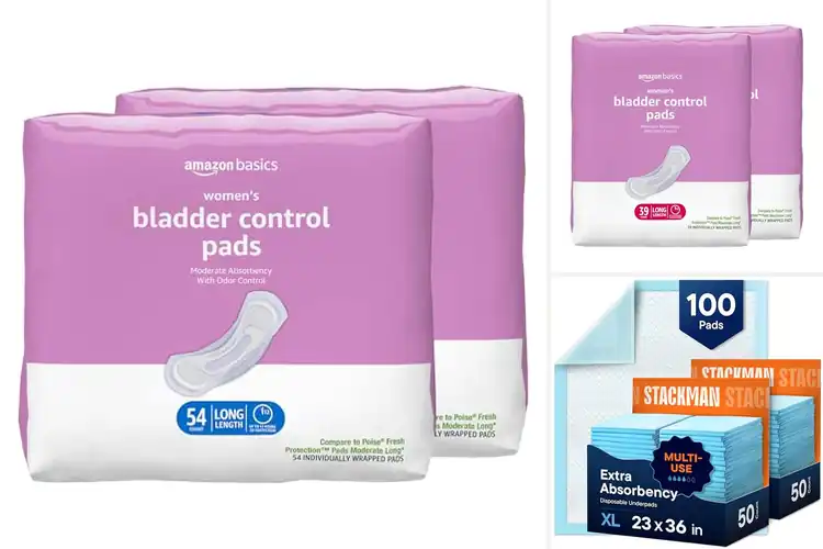 Detailed view of Best Bulk Incontinence Pads