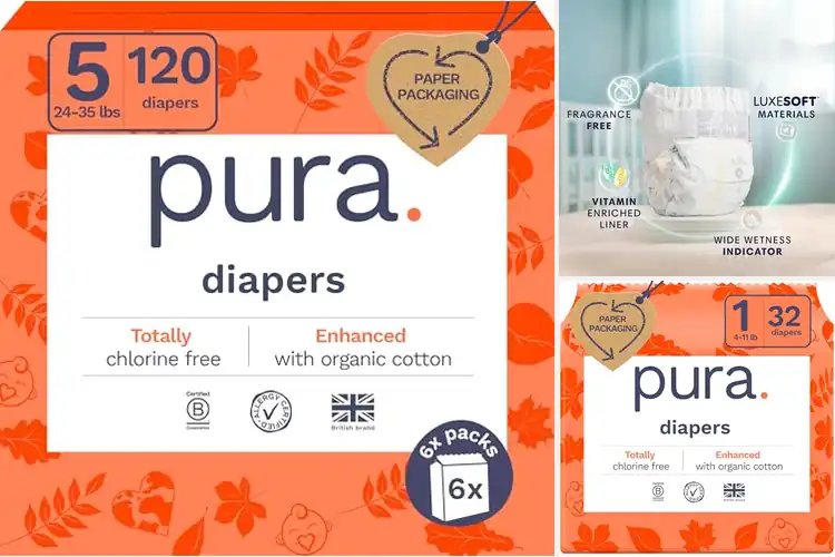 Detailed view of Best Chlorine Free Diapers