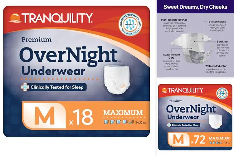 Detailed view of Best Comfort Diapers For Sleep: Top 10 Picks for Dry Nights