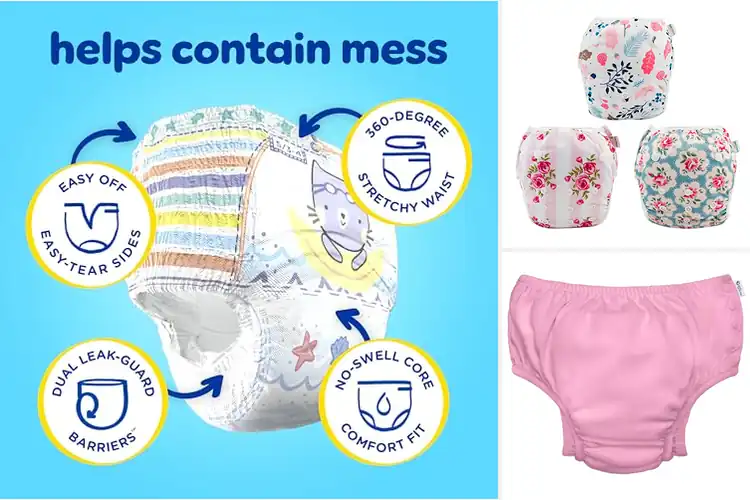 Detailed view of Best Comfortable Swim Diapers