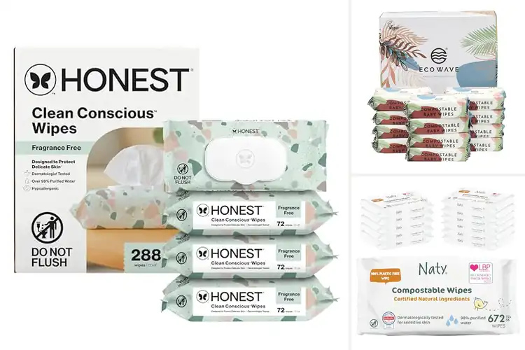 Detailed view of Best Compostable Baby Wipes