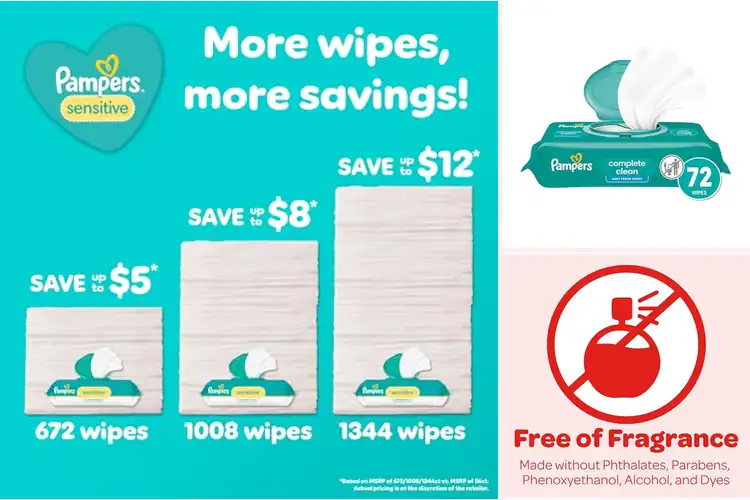 Detailed view of Best Diaper Pairing Baby Wipes