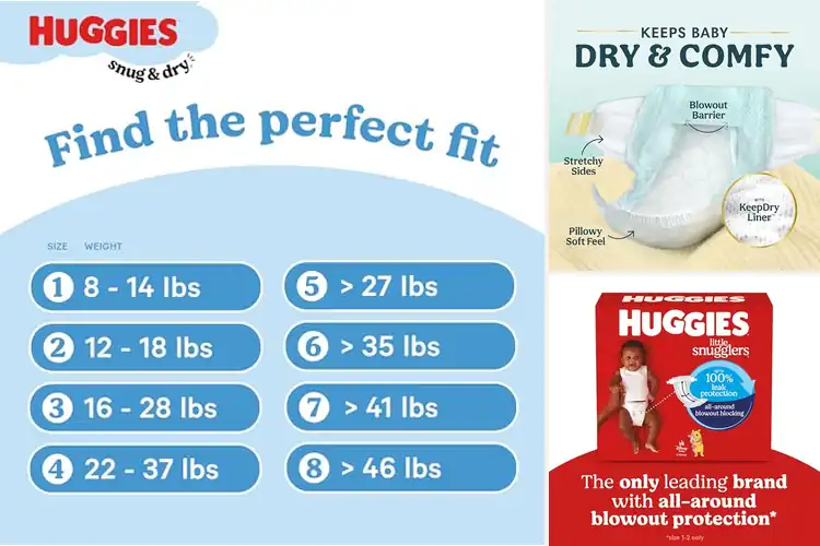 Detailed view of Best Diapers For Blowout Protection