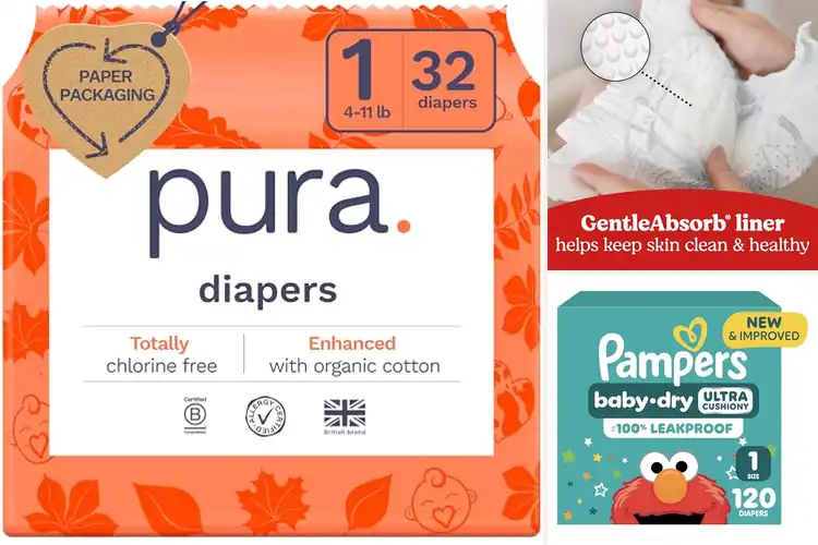 Detailed view of Best Diapers with Wetness Indicator