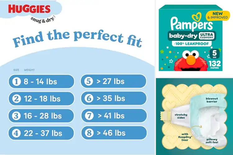 Detailed view of Best Dry Diapers: Top Picks for Happy, Leak-Free Babies