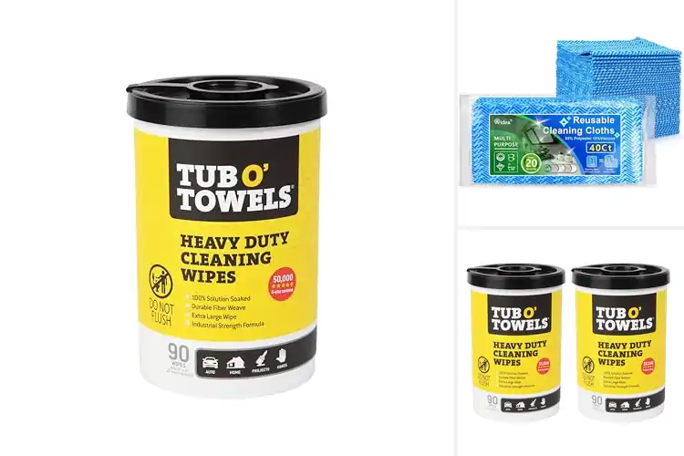 Detailed view of Best Durable Cleaning Wipes: Tough on Dirt, Gentle on Hands