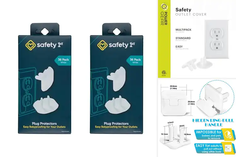 Detailed view of Best Electrical Outlet Safety Covers