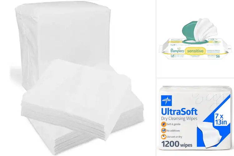 Detailed view of Best Extra Soft Wipes Pack for Sensitive Skin