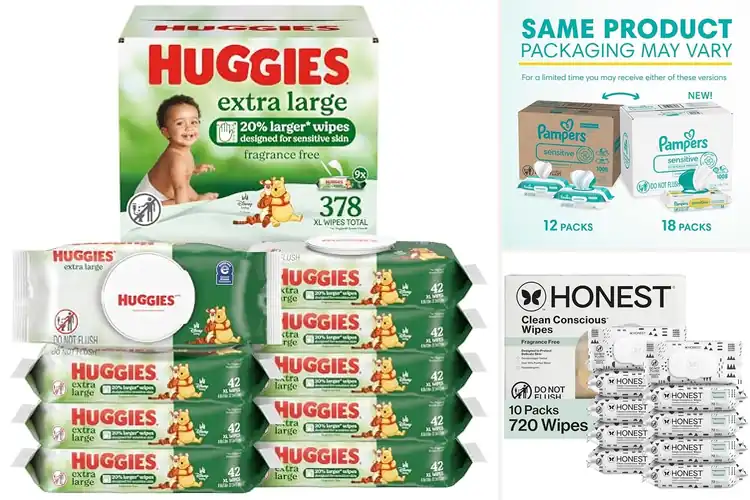 Detailed view of Best Extra Thick Baby Wipes
