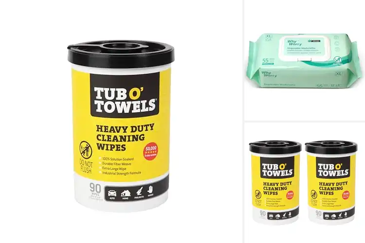 Detailed view of Best Extra Thick Durable Wipes