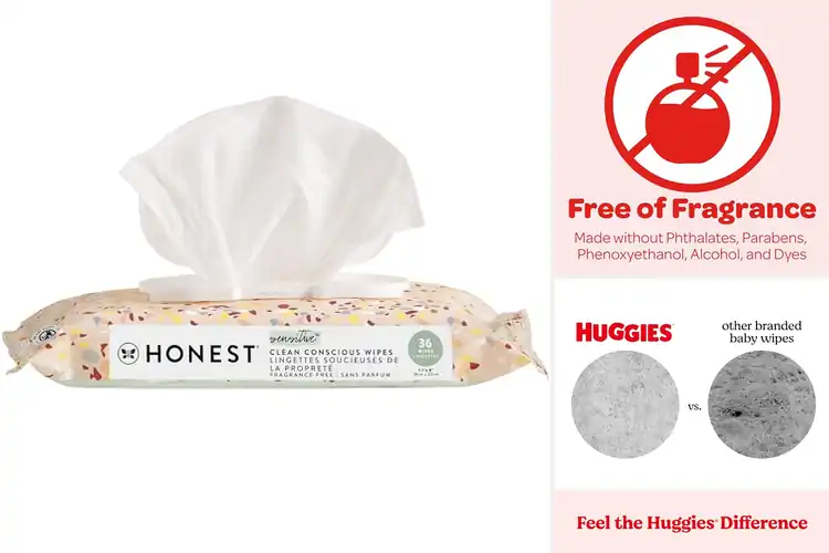 Detailed view of Best Family Baby Wipes