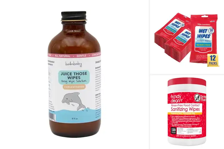 Detailed view of Best Family Wipes Solution