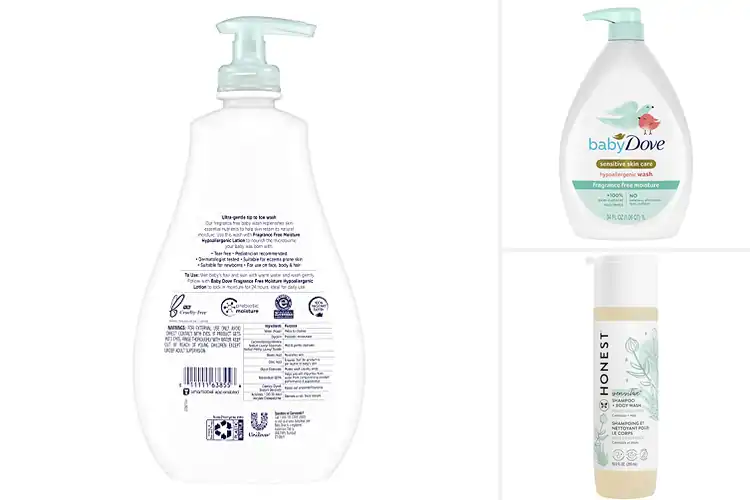 Detailed view of Best Fragrance Free Baby Wash For Sensitive Skin