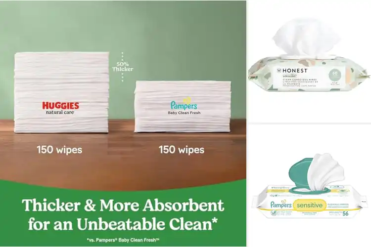 Detailed view of Best Gentle Baby Wipes For Sensitive Skin
