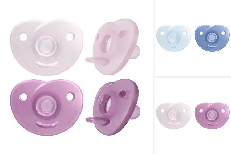 Detailed view of Best Heart-Shaped Pacifiers
