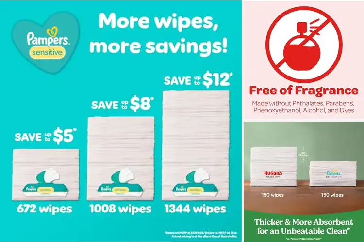 Detailed view of Best Hospital Choice Baby Wipes: Gentle, Safe, Simple