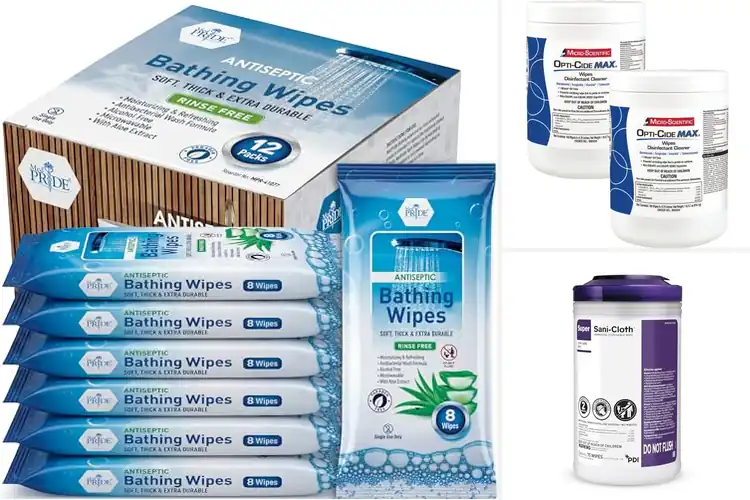 Detailed view of Best Hospital Recommended Wipes for Safe, Gentle Daily Care
