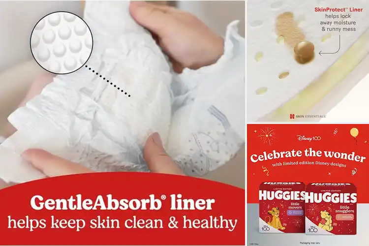Detailed view of Best Huggies Newborn Diapers