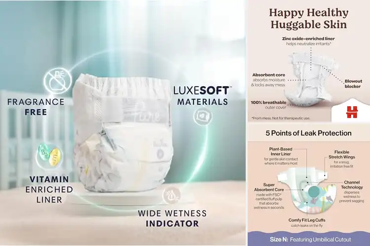 Detailed view of Best Hypoallergenic Baby Diapers