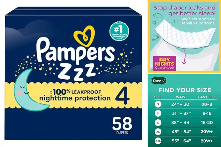 Detailed view of Best Leak Lock Diapers: Stay-Dry Comfort All Night