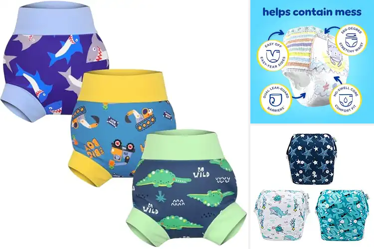 Detailed view of Best Leak Proof Swim Diapers