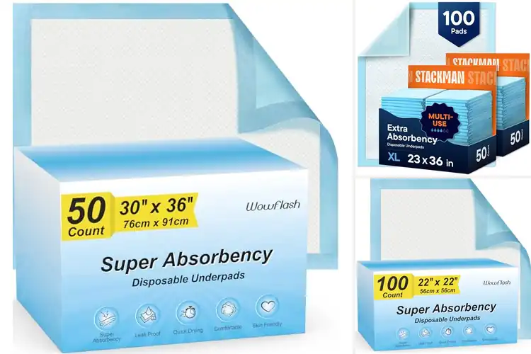 Detailed view of Best Leak-Proof Underpads: Stay Dry & Fresh