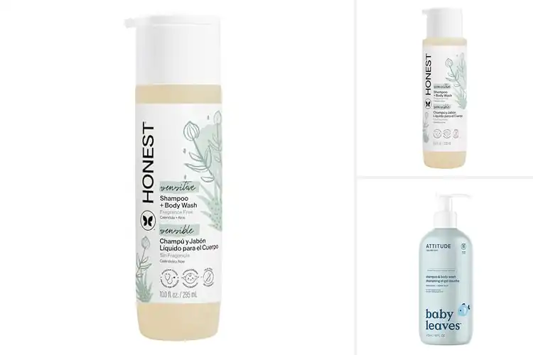 Detailed view of Best Naturally Derived Baby Wash Ingredients
