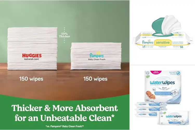 Detailed view of Best Newborn Skin Care Wipes: Top 10 Gentle & Safe Options