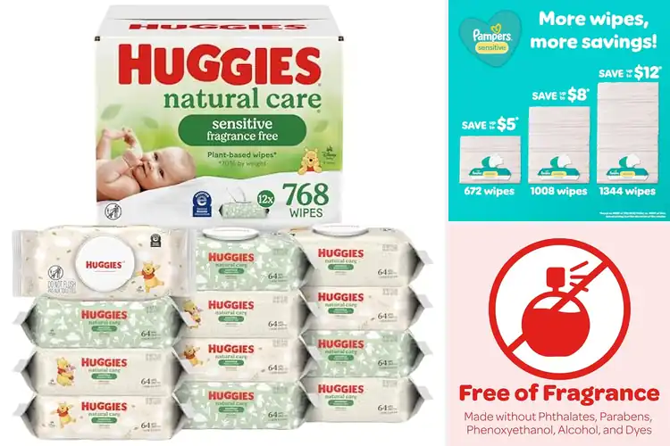 Detailed view of Best Newborn Wipes: Top 10 Gentle Picks for Happy Baby Skin
