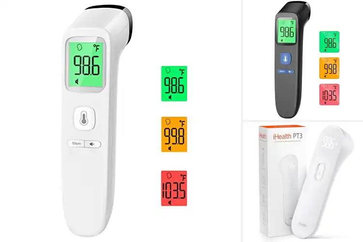 Detailed view of Best No-Touch Thermometers: Hygienic, Fast, Accurate Results
